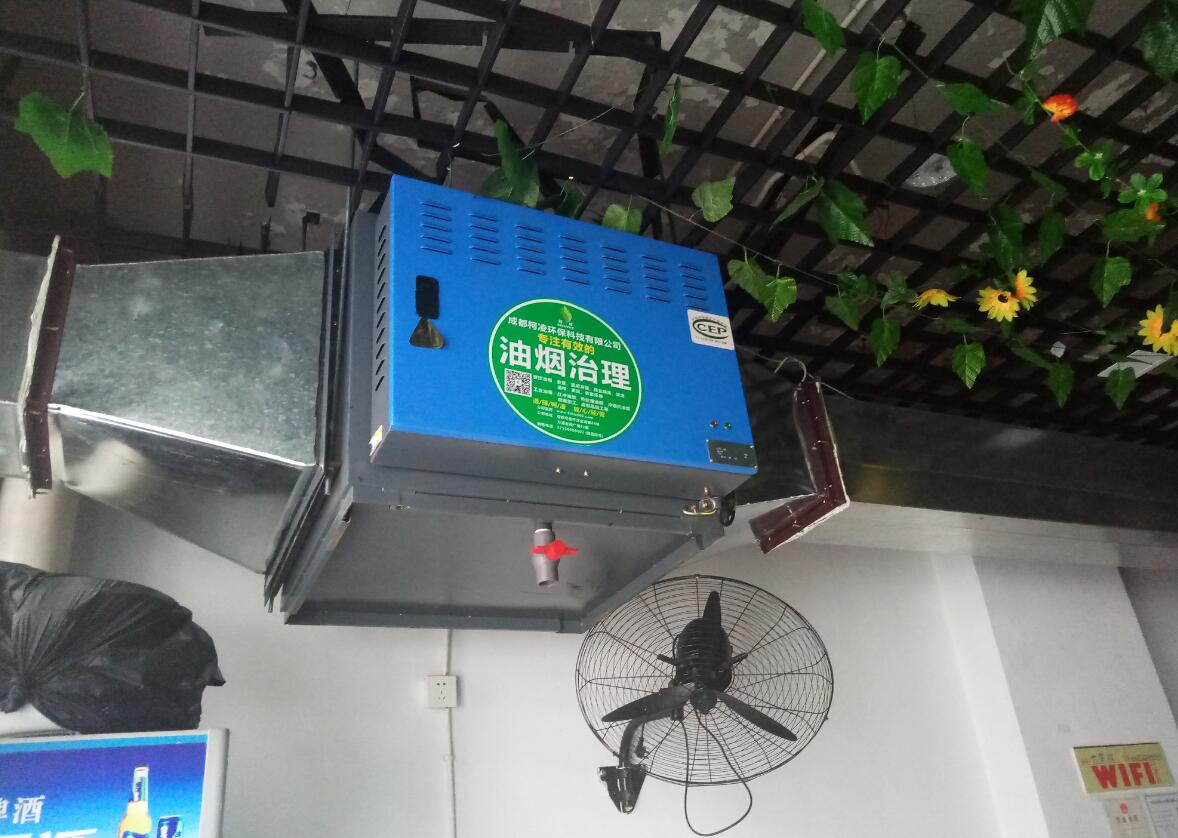 临街饭店油烟治理——竹笋鸡